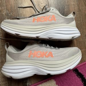 Hoka Bondi 8-color Harbor Mist/Lunar Rock
